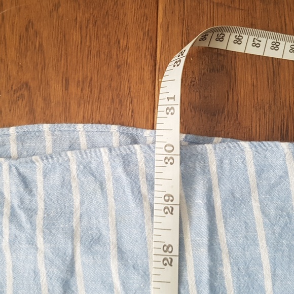 Zara Trafaluc Cotton Striped Oversized Tunic Size XS - Picture 6 of 16